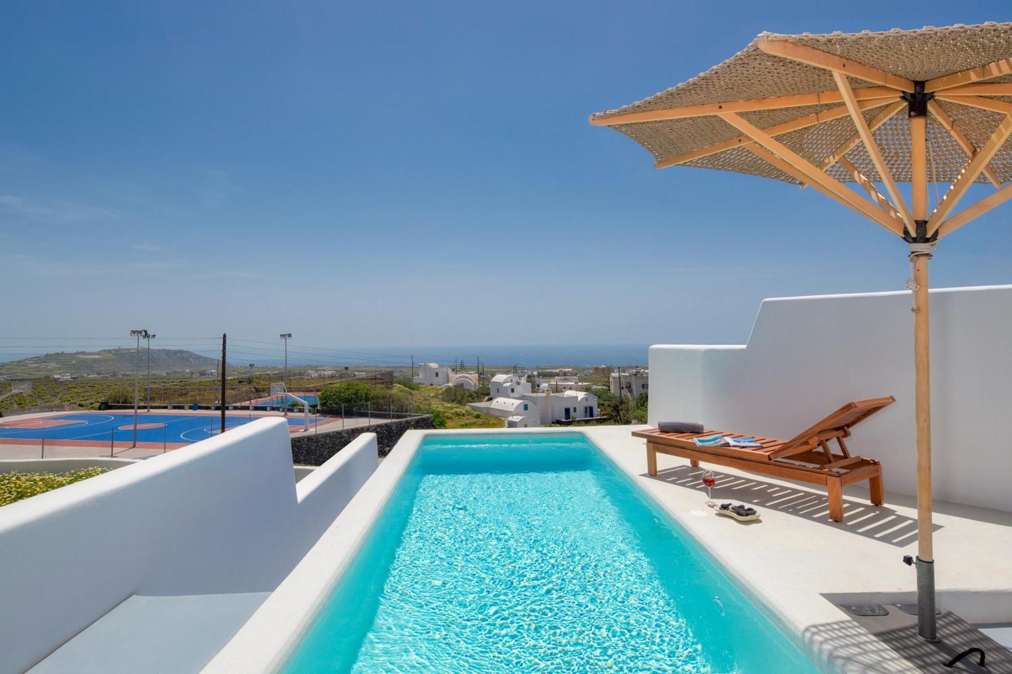 Milestone Villas Megalochori  Exterior photo