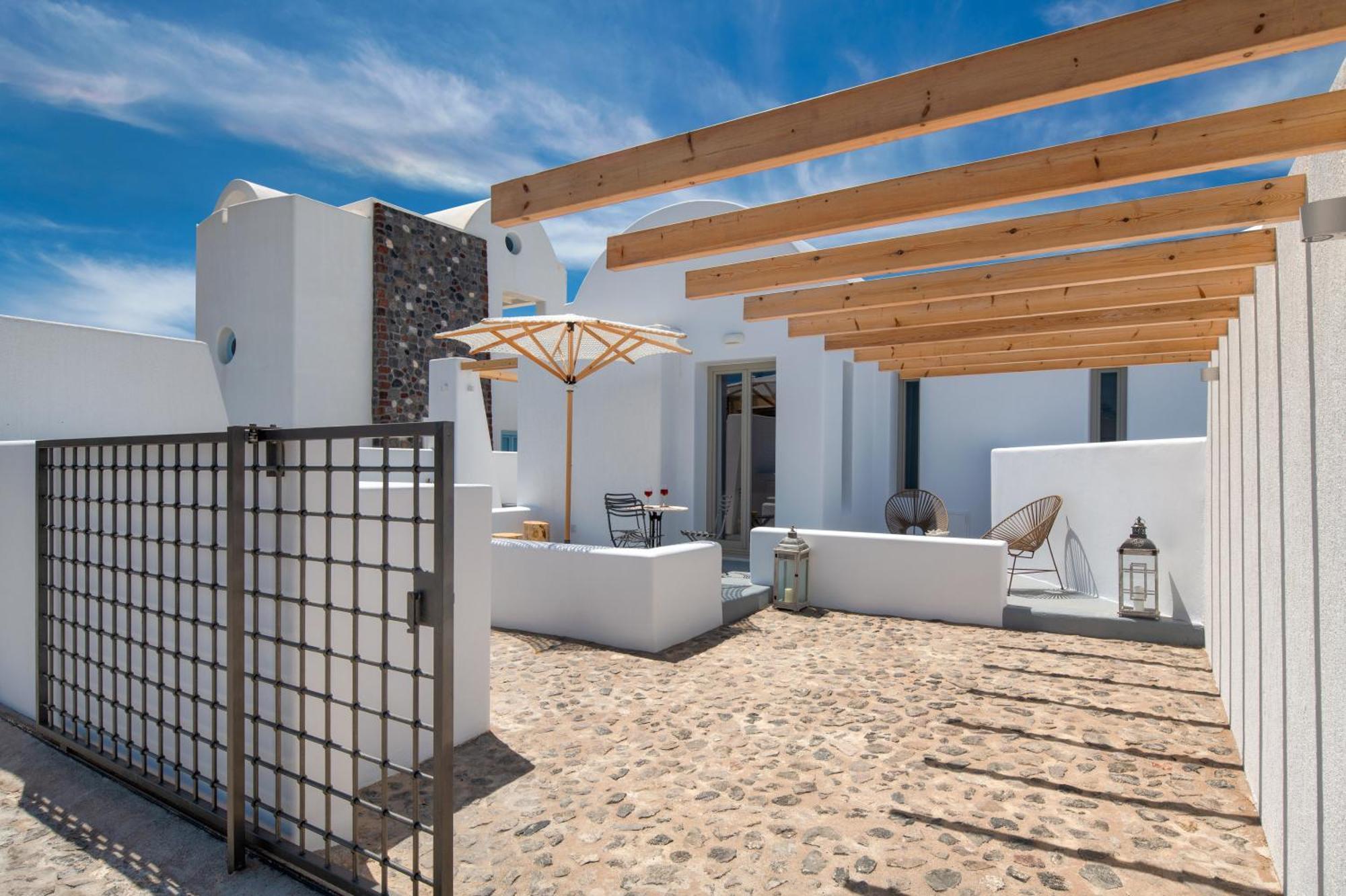Milestone Villas Megalochori  Exterior photo
